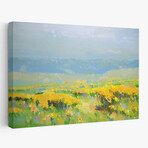 Yellow Valley by Vahe Yeremyan (24"H x 1.5"W x 16"D)