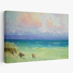Ocean Side - Pacific Highway by Vahe Yeremyan (24"H x 1.5"W x 16"D)