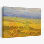 Field of Yellow Flowers by Vahe Yeremyan (24"H x 1.5"W x 16"D)