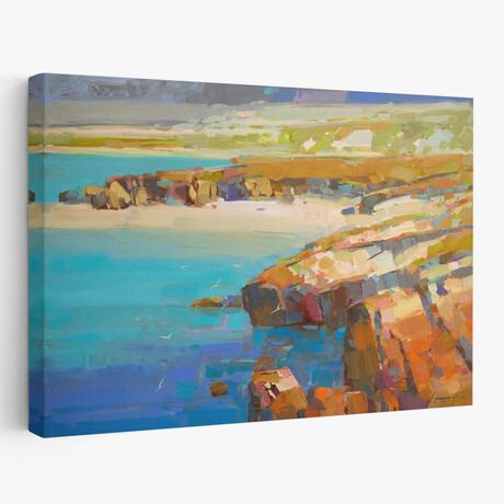 Ocean Side v.2 by Vahe Yeremyan (24"H x 1.5"W x 16"D)