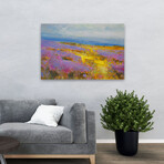 Field of Lavenders 2 by Vahe Yeremyan (24"H x 1.5"W x 16"D)