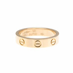 Cartier // 18k Rose Gold Mini Love Ring // Ring Size: 5.25 // Store Display