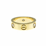 Cartier // 18k Yellow Gold Love Diamond Ring // Ring Size: 5.25 // Store Display