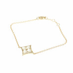 Louis Vuitton // 18k Yellow Gold Color Blossom Star Bracelet // 6.49" // Store Display
