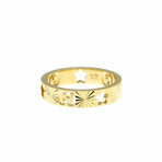 Gucci // 18k Yellow Gold Icon Ring // Ring Size: 5.25 // Store Display