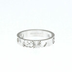 Gucci // 18k White Gold Icon Ring // Ring Size: 7.25 // Store Display