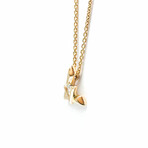 Louis Vuitton // 18k Rose Gold Volto One PM Pendant Necklace // 16.14"-17.32" // Store Display