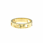 Gucci // 18k Yellow Gold Icon Ring // Ring Size: 5.25 // Store Display