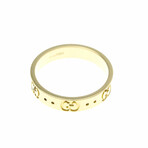 Gucci // 18k Yellow Gold Icon Ring // Ring Size: 6  // Store Display