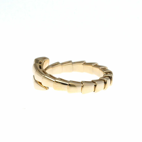Bulgari // 18k Rose Gold Serpenti Ring // Ring Size: 7.5 // Store Display