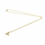 Louis Vuitton // 18k Rose Gold Volto One PM Pendant Necklace // 16.14"-17.32" // Store Display