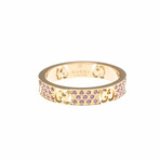 Gucci // 18k Rose Gold Icon Stardust Sapphire Ring // Ring Size: 7.25 // Store Display
