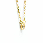 Tiffany & Co. // 18k Yellow Gold By the Yard Diamond Pendant // 16.33" // Store Display