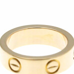 Cartier // 18k Rose Gold Love Sapphire Ring // Ring Size: 5.25 // Store Display