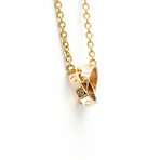 Cartier // 18k Rose Gold Baby Love Pendant Necklace // 17.51" // Store Display