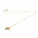 Tiffany & Co. // 18k Rose Gold Return to Tiffany Diamond Pendant Necklace // 15.74"-17.71" // Store Display