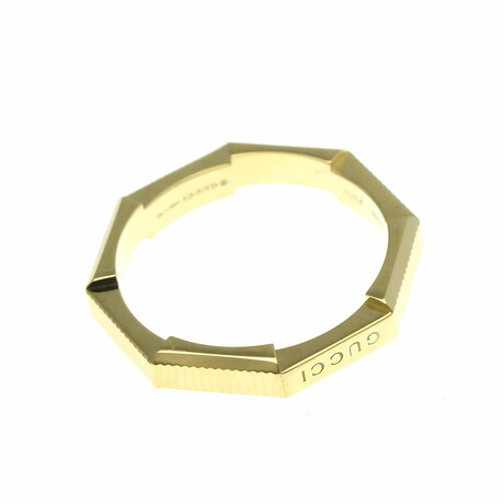 Gucci // 18k Yellow Gold Link to Love Ring // Ring Size: 9 // Store Display