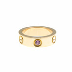 Cartier // 18k Rose Gold Love Sapphire Ring // Ring Size: 5.25 // Store Display