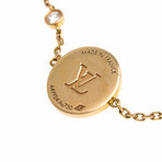 Louis Vuitton // 18k Rose Gold Sun Blossom Diamond + Malachite Bracelet // 5.11"-6.69" // Store Display