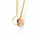 Cartier // 18k Rose Gold Baby Love Pendant Necklace // 17.51" // Store Display
