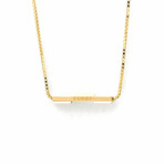 Gucci // 18k Rose Gold Link to Love Pendant Necklace // 16.53"-17.71" // Store Display