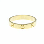 Cartier // 18k Yellow Gold Mini Love Ring // Ring Size: 8 // Store Display