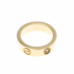 Cartier // 18k Rose Gold Love Sapphire Ring // Ring Size: 5.25 // Store Display
