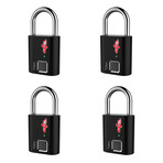 TOKK TSA Approved Fingerprint Lock // 4 Pack (4-Pack)