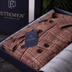 Plaid // Button-Up Shirt // Oversize Fit // Tile (S)