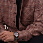 Plaid // Button-Up Shirt // Oversize Fit // Tile (S)