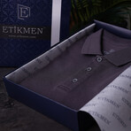 Two-Tone Polo T-Shirt // Smoked-Gray (XL)