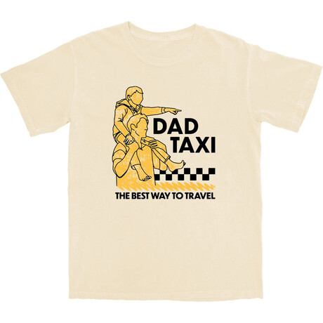 Dad Taxi T-Shirt // Natural (S)