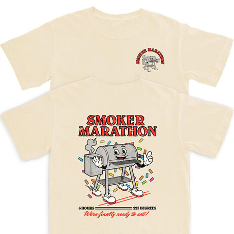 Smoker Marathon T-Shirt // Natural (S)