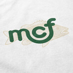 Fish Fear Me T-Shirt // White (S)