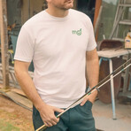 Fish Fear Me T-Shirt // White (S)