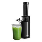 Compact Masticating Cold Press Slow Juicer, Black