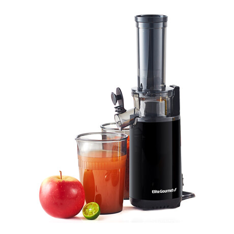 Compact Masticating Cold Press Slow Juicer, Black