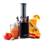 Compact Masticating Cold Press Slow Juicer, Black