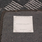 Tarian Dark Grey Rug (5'0"W x 8'0"L)