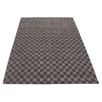 Tarian Dark Grey Rug (5'0"W x 8'0"L)