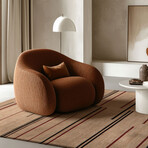 Marlo Tan Rug (5'0"W x 8'0"L)