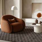 Tarian Dark Grey Rug (5'0"W x 8'0"L)