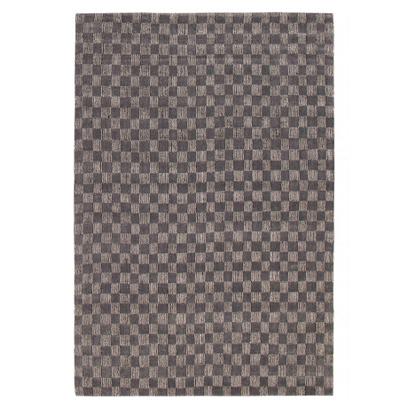 Tarian Dark Grey Rug (5'0"W x 8'0"L)