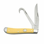 3.75" 2 Blade Yellow Hoof Trapper