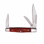 3.5" 3 Blade Wood Whittler Folder