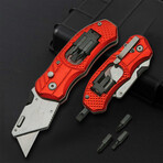 4" Utility Knife Multifunction Tool With Screwbits