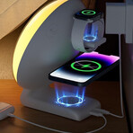 3-in-1 Smart Sunrise Alarm Clock with Wireless Charging