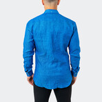 Eins Lenny 23 Button-Up // Blue (M)
