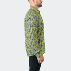 Fibonacci Jungle 70 Button-Up // Green (S)