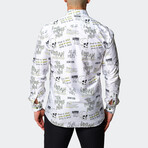 Fibonacci Urban Button-Up // White (3XL)